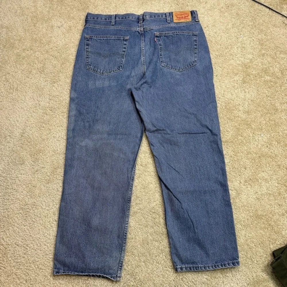 Levi's 550 Jeans Mens 40x30 Blue Relaxed Fit Straight Leg Denim